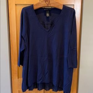 Lane Bryant Pleated Back Sweater